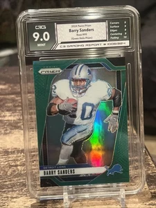 2024 Panini Prizm Football Green Holo Prizm Barry Sanders #99 - Bild 1 von 3