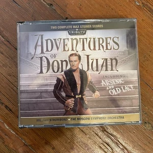 Adventures Of Don Juan + Arsenic Old Lace 2x CD Set Complete Max Steiner Scores - Bild 1 von 9