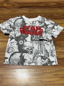 Disney Parks Star Wars Darth Vader All Over Print T-Shirt Kids Size 3 NWT - Picture 1 of 6