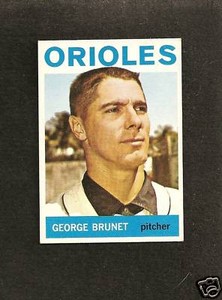 1964 Topps # 322 George Brunet Ex-Mt