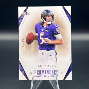 2013 Panini Prominence - Joe Flacco #8 Baltimore Ravens /99 Platinum - Picture 1 of 2
