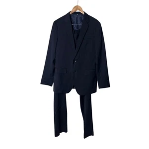 NWOT Bonobos Jetsetter Wool Blazer Navy Slim Fit Suit Jacket Blazer Pants 40 L - Picture 1 of 14