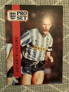 #47 BRIAN KILCLINE COVENTRY SKY BLUES FOOTBALL CARD PRO SET 1 DIVISION 1990-1991