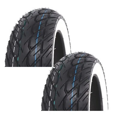 Reifen Set 2x Kenda K418 Weißwandreifen 100/90-10 / 3.50-10 51J TL, 4PR - Bild 1 von 4