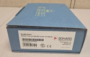 SH ARC-PCle-K ARCHNET PCle CARD W/ BNC SOHARD (BRAND NEW, ORGINAL BOX) - Afbeelding 1 van 1