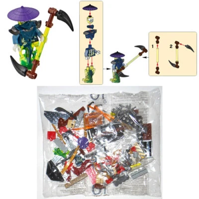 LEGO Scythe Master Ghoultar minifigura (NUEVO NUNCA CONSTRUIDO) 70732 70735 70737 70738 Foto 1 de 3