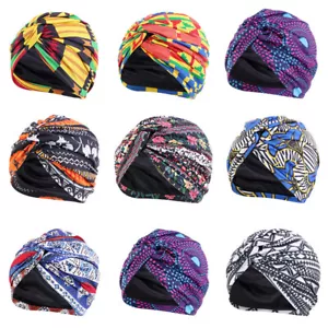 Muslim Women Hair Loss Cover Twisted Chemo Cap Scarf Head Wrap Turban Hijab Hat - Picture 1 of 17