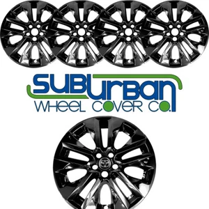 2019-2025 Toyota RAV4 Limited / XLE Premium 9977-GB 19" Gloss Black Wheel Skins - Picture 1 of 9