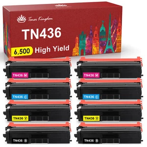 TN436 Toner Cartridge TN433 For Brother MFC-L8900CDW L9570CDW  HL-L8360CDW Lot - Picture 1 of 12