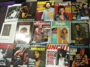Huge Bruce Springsteen collection Magazines, Photos - Picture 1 of 10