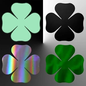 Clover Sticker - Specialty 4 Leaf Decal - Picture 1 of 1