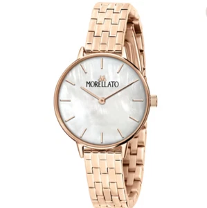 Morellato Women's Watch Rose Gold Steel Case Mother Of Pearl Dial - Picture 1 of 5