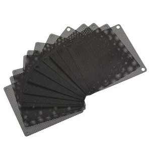 12St 80mm Computer Lüfter Filtergitter PVC Netz Gehäuseabdeckung Schwarz - Bild 1 von 5