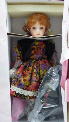 Paradise Galleries Porcelain Doll Oh, Susannah! Musical Cowgirl by Cindy Shafer - Image 1 of 4