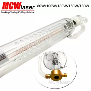 Tubo laser CO2 MCWlaser 80 W 100 W 130 W 150 W 180 W Air Express & assicurazione - Foto 1 di 15