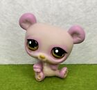 Littlest Pet Shop LPS Panda Bear #899 Pink Patches With Brown Dot Eyes