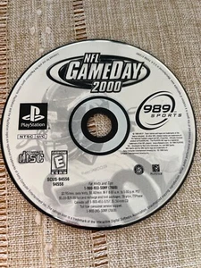 NFL GameDay 2000 (Sony PlayStation 1, 1999) **SOLO DISCO** Disco = Bueno - Imagen 1 de 1
