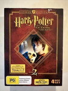 Harry Potter and the Chamber of Secrets (4 Disc Ultimate Edition DVD Boxset) R4 - Picture 1 of 15