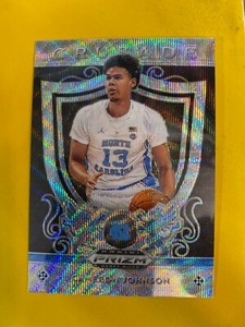 D61568  2019-20 Panini Prizm Draft Picks Prizms Blue Wave #32 Cameron Johnson 
