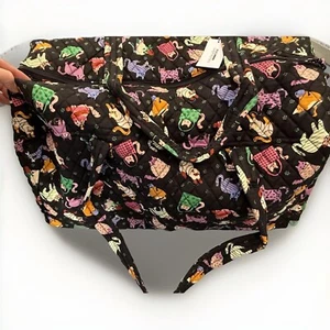Vera Bradley Herding Cats Large Travel Duffel NWT - Picture 1 of 7