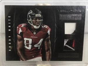 2012 Panini Black Roddy White NFL Equipment Combo Prime 4 Color Patch #47/49 - Picture 1 of 1