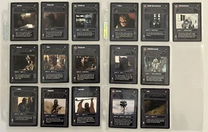 ⚡️1995-96 Star Wars CCG⚡️Imperial Forces: 16 Cards⚡️8.0-9.0⚡️EG-6 Wuher Defel - Picture 1 of 5