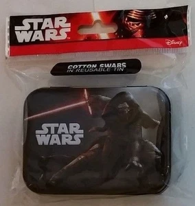 Disney Star Wars Kylo Ren Viajero Coleccionista Hispoas de Algodón Estaño Reutilizable - Imagen 1 de 4