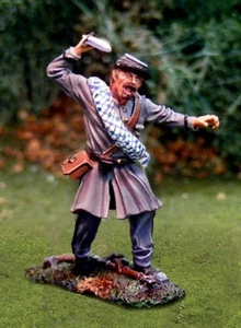 COLLECTORS SHOWCASE CIVIL WAR CONFEDERATE CS00754 11TH VIRGINIA STABBING - Picture 1 of 1