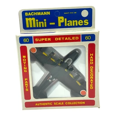 Vintage Bachmann Mini-Planes 2 Shiki Flying Boat MIB #60 Japanese Seaplane - Image 1 of 2