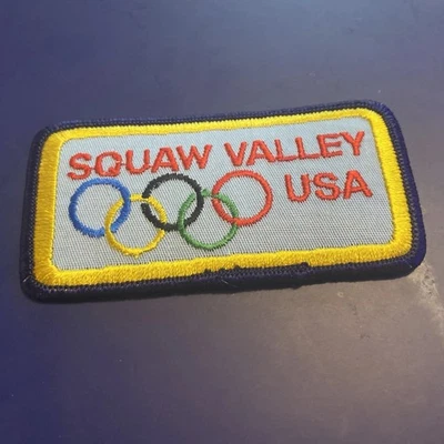 Parche de esquí olímpico de hierro Squaw Valley de colección Foto 1 de 2
