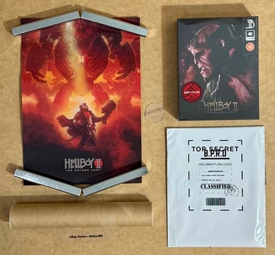 HELLBOY II THE GOLDEN ARMY - EVERYTHINGBLU EXCLUSIVE 4K BLU RAY STEELBOOK - NEW - Image 1 of 4