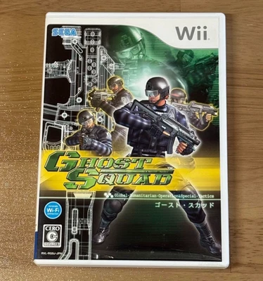 Ghost Squad Nintendo Wii Japan Version SEGA 2007 Used Tested - Image 1 of 3