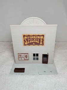 1990s Vtg ERTL 1/64 Farm Country COW TOWN Sheriff Office & Jail Not Complete - Picture 1 of 11