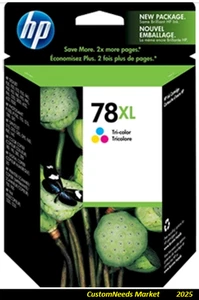 HP 78XL Tri-Color High Yield OEM Ink Factory Sealed (50% Shipping Cost) - Picture 1 of 1
