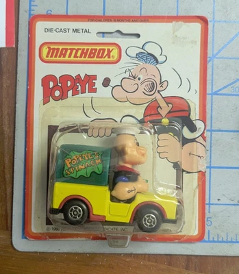 Lesney Matchbox King Features 1980 年 POPEYE'S SPINACH WAGON — 第 1/2 张图片