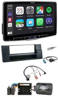 Alpine Lenkrad USB Bluetooth DAB Autoradio für BMW 5er 01-04 E39 Aktivsystem Abl - Bild 1 von 4