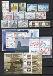 Groenlandia - Set completo anno 2001 - VF MNH ** !!!!! (A7891) - Foto 1 di 1