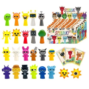 24 piezas Sprunki Wenda Figura Muñeca Adornos Hecho a Mano Muñeca Juego Modelo Periférico - Imagen 1 de 12