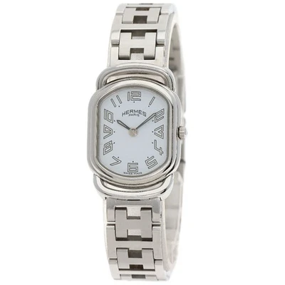 Relojes HERMES Arceau Nuevos Hebilla AR1.210 Acero Inoxidable/Acero Inoxidable Damas Foto 1 de 4