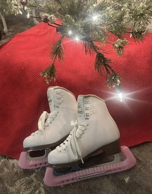 Patines de hielo/figura Jackson Excel Ultima 1291 con hojas Mark II talla 1 Foto 1 de 4