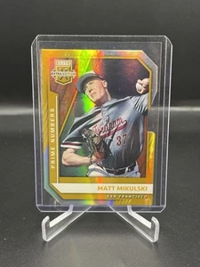 2004 Donruss Elite Extra Edition Matt Mikulski Status Gold Die-Cut /10 #319 - Picture 1 of 2