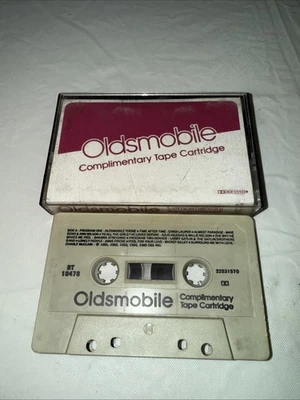 Vintage Oldsmobile Complimentary Tape Cartridge Cassette 1985 Promo Car Demo  - Image 1 of 2