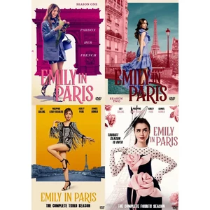 DVD TV-Serie Emily in Paris: Romantische Komödie Drama Staffel 1 2 3 4 Alle Regionen - Bild 1 von 9