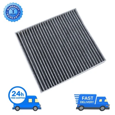 UIU CF10140 Cabin Air Filter w/ Activated Carbon for Nissan Infiniti Mitsubishi - Image 1 of 4
