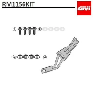 GIVI Specific Kit For GIVI RM02 Splash Guard Black - Picture 1 of 1