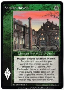Secure Haven Third Edition V:TES VTES Vampire CCG - Picture 1 of 1