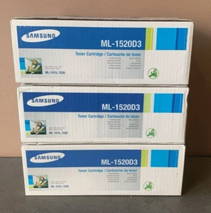 3x Toner Samsung ML-1520D3 pour ML-1520 ML-1520P NEUF - Photo 1/1
