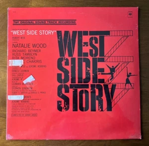 WEST SIDE STORY Soundtrack Natalie Wood Musical New SEALED LP Record - Picture 1 of 2