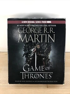 Game of Thrones Audio Book 28 CDs 33.5 hours George R.R. Martin Complete - Picture 1 of 5