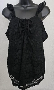 No Boundaries Juniors Womens Shirt Top Blouse Size XXL 2XL 19 Black - Picture 1 of 24